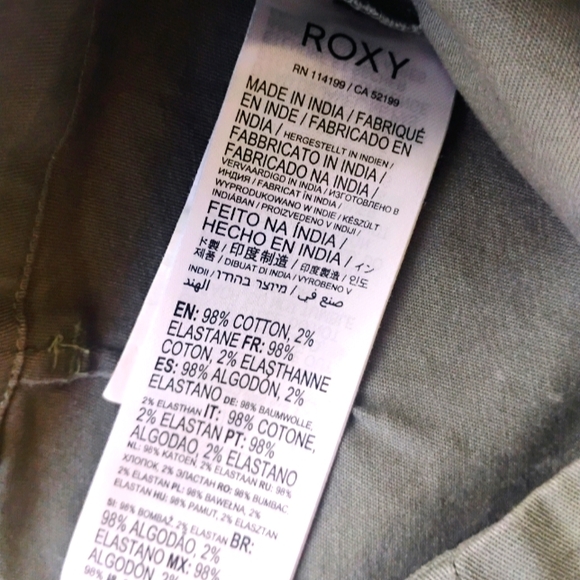 ROXY NEW Coastal Cruiser High Waisted Pants - Picture 12 of 12